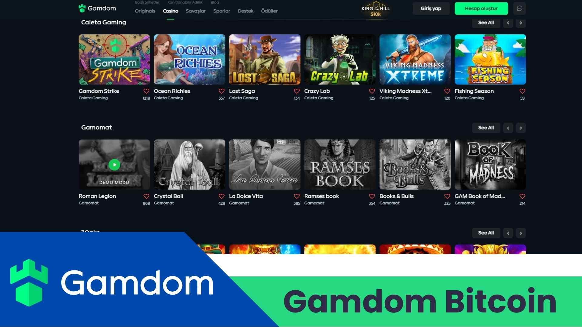 Gamdom Bitcoin