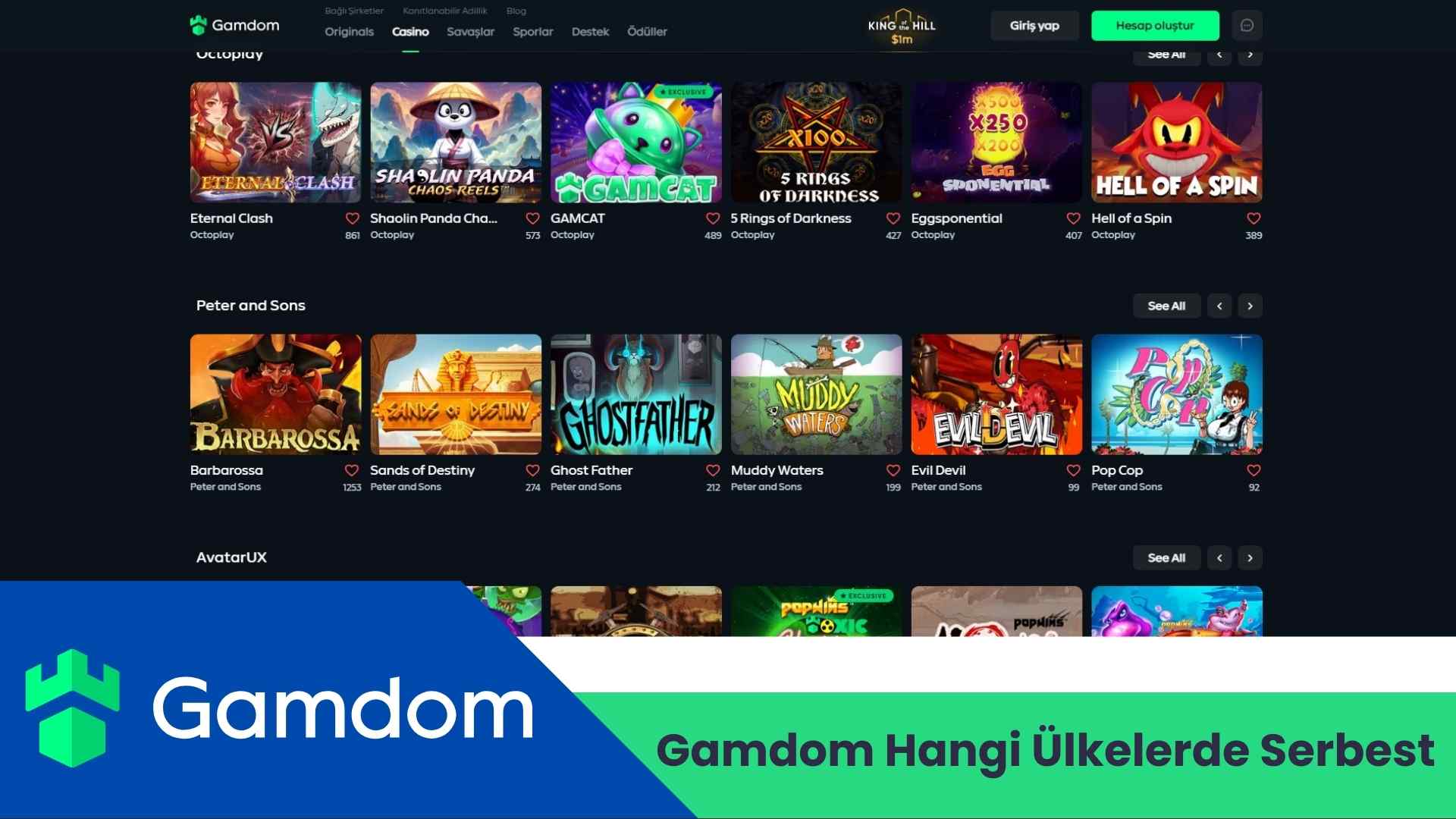 Gamdom Hangi Ülkelerde Serbest