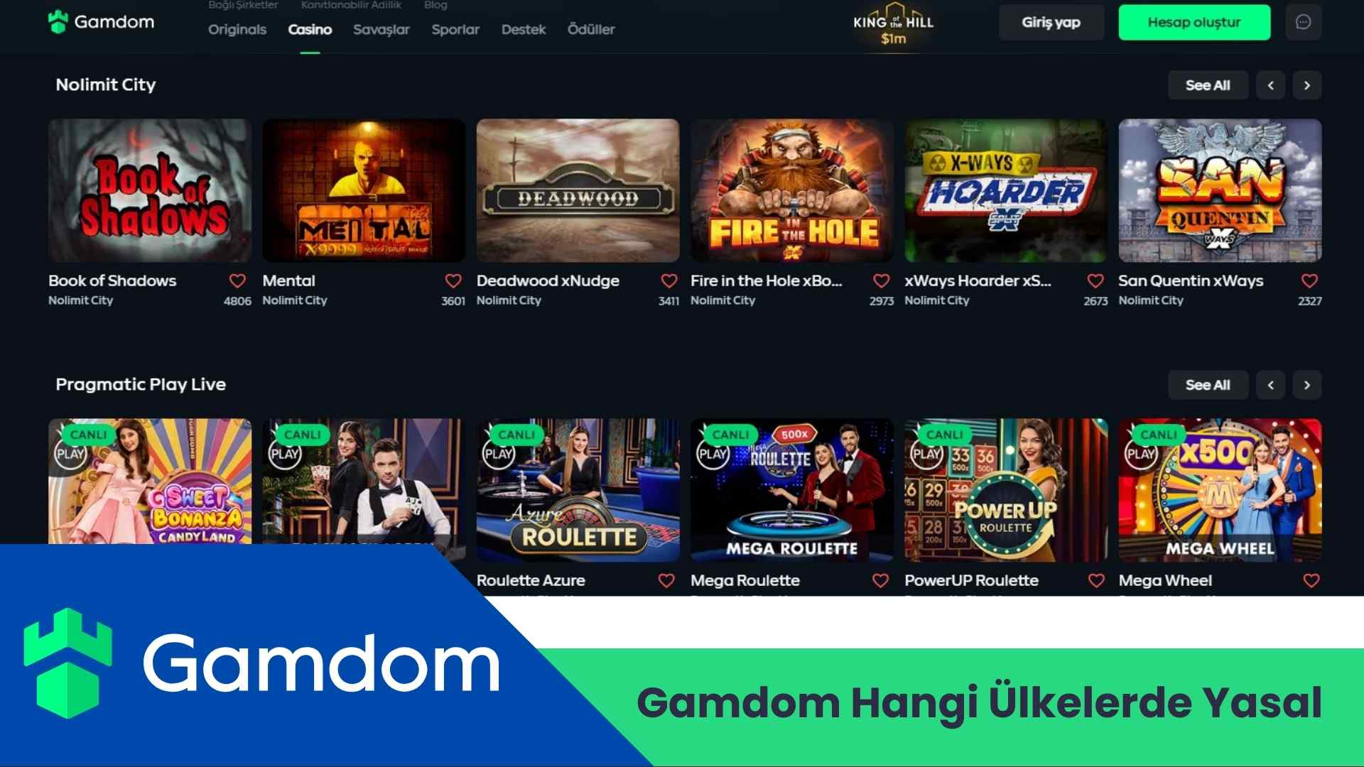 Gamdom Hangi Ülkelerde Yasal