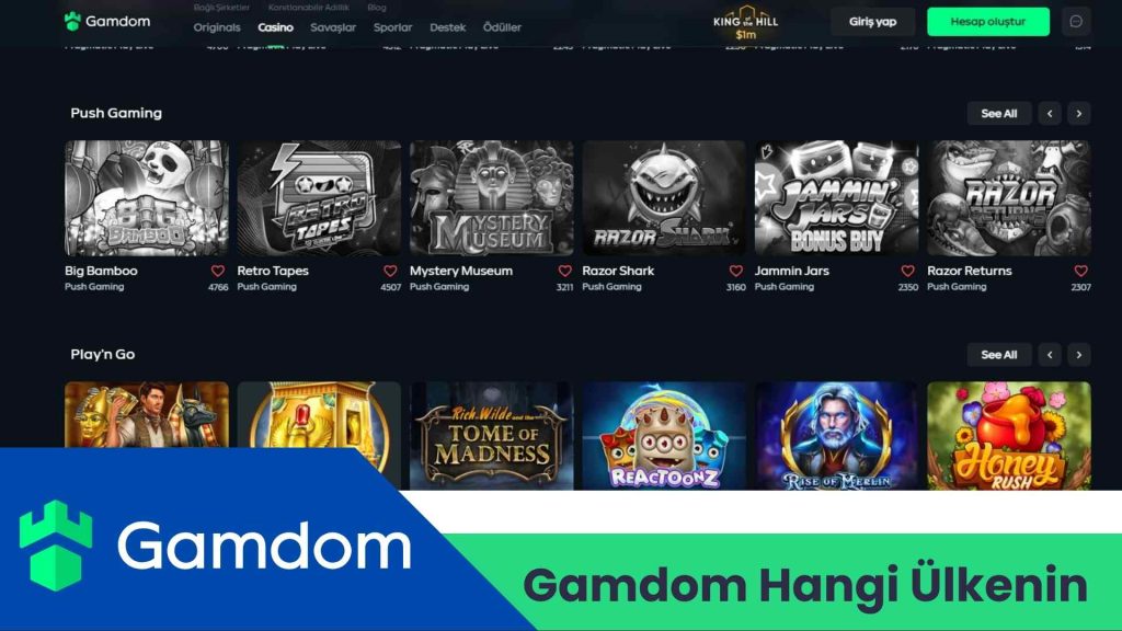 Gamdom Hangi Ülkenin