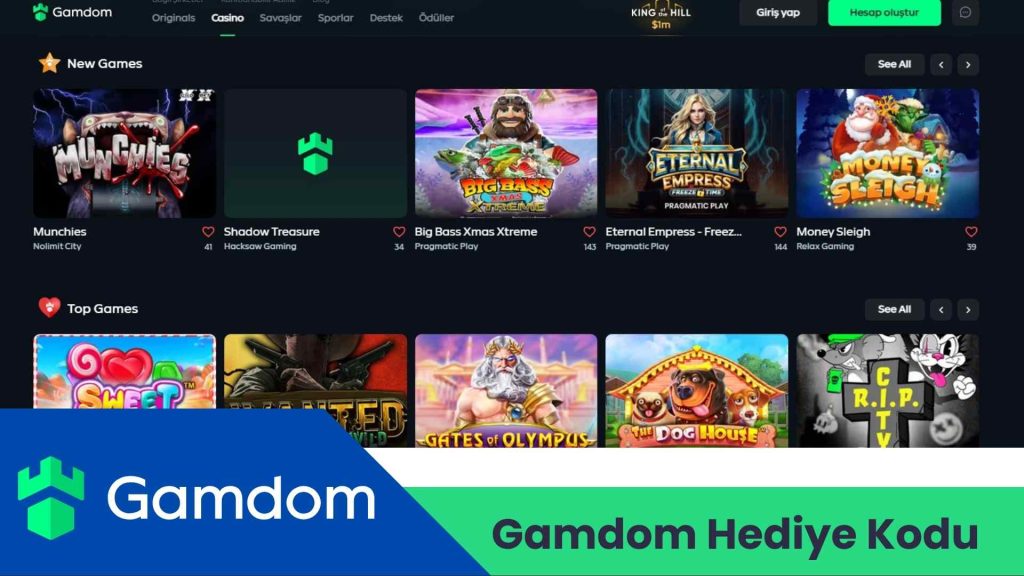 Gamdom Hediye Kodu
