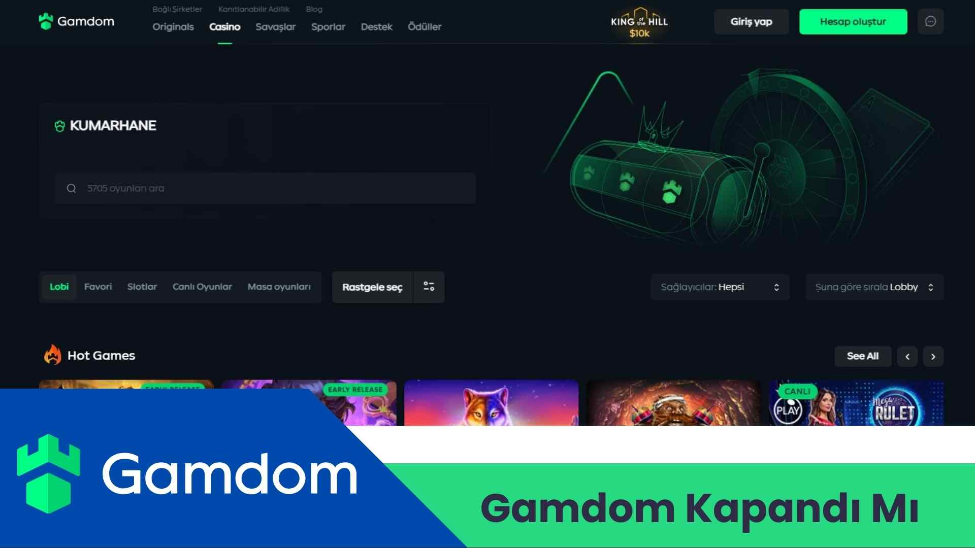 Gamdom Kapandı Mı