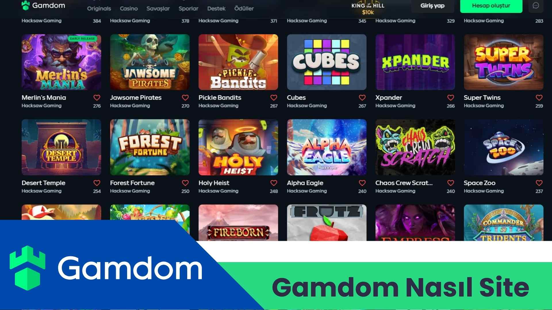 Gamdom Nasıl Site