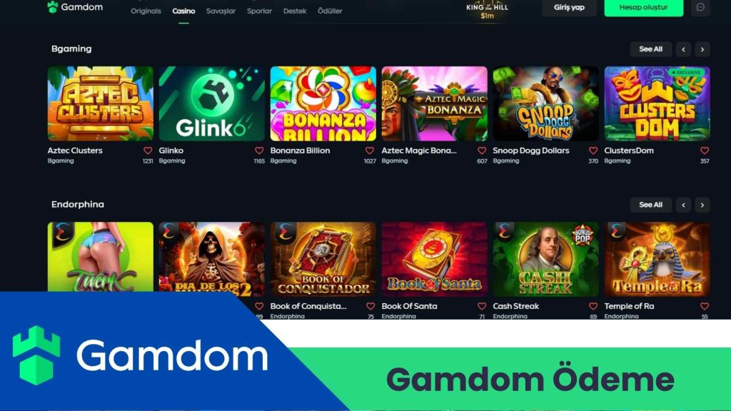Gamdom Ödeme