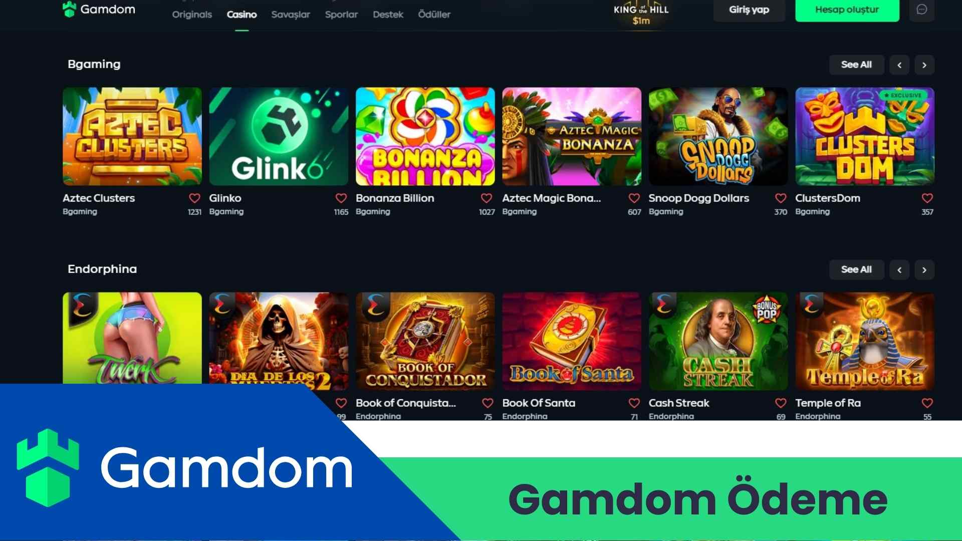 Gamdom Ödeme