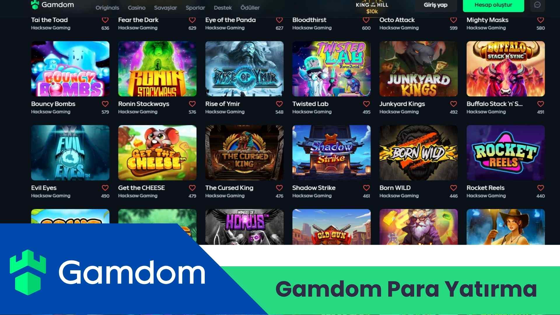Gamdom Para Yatırma