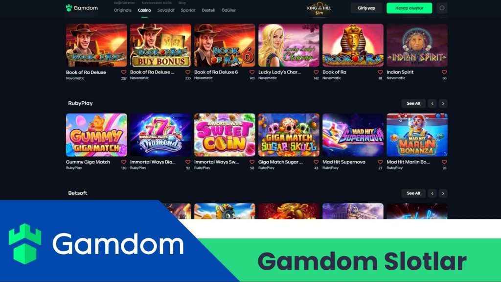 Gamdom Slotlar