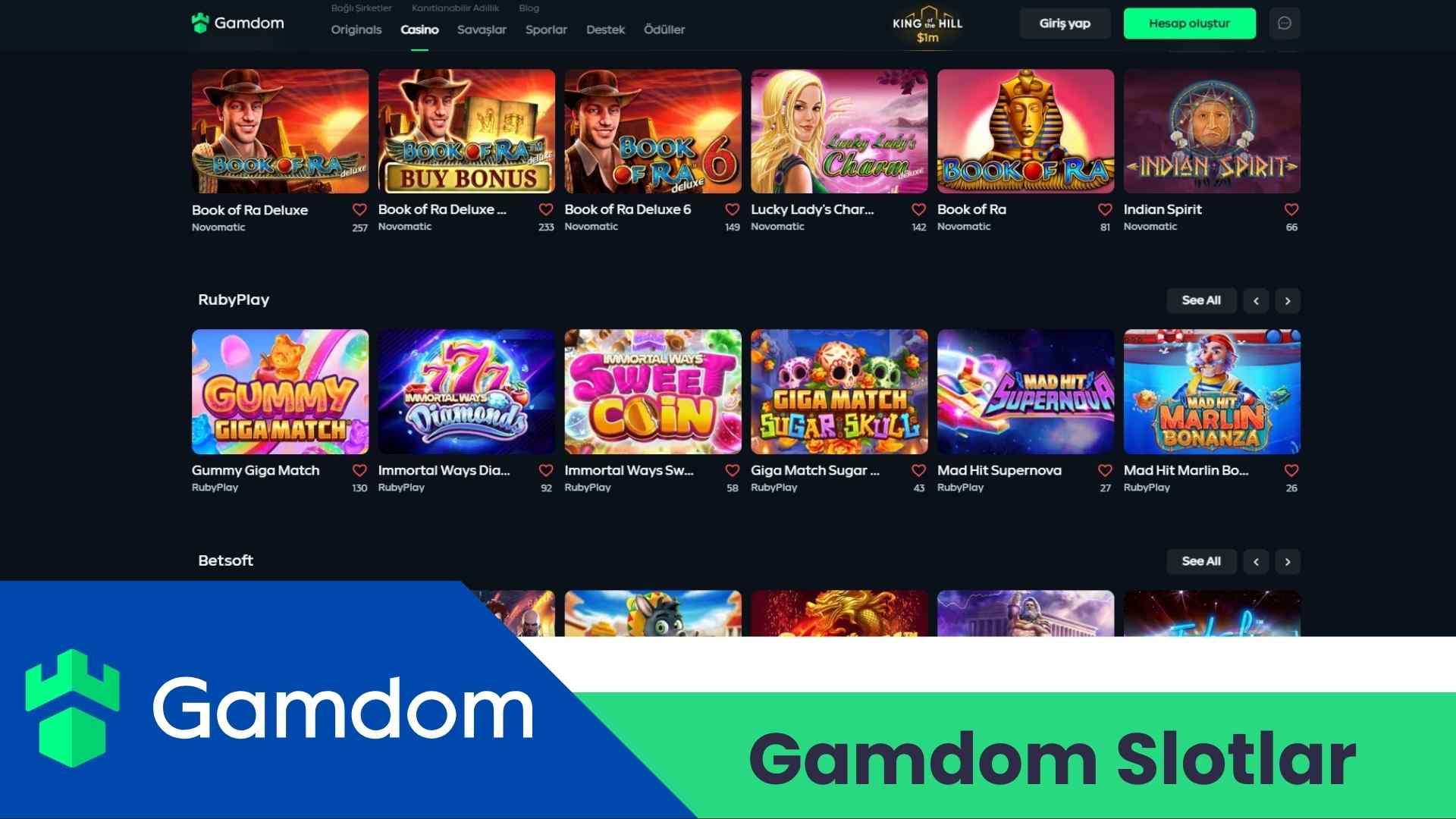 Gamdom Slotlar