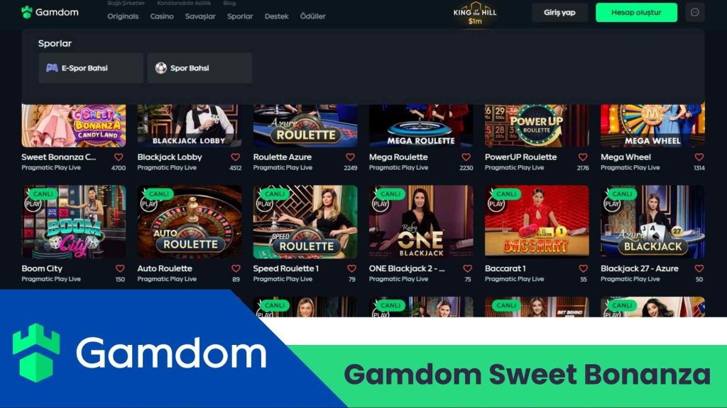 Gamdom Sweet Bonanza