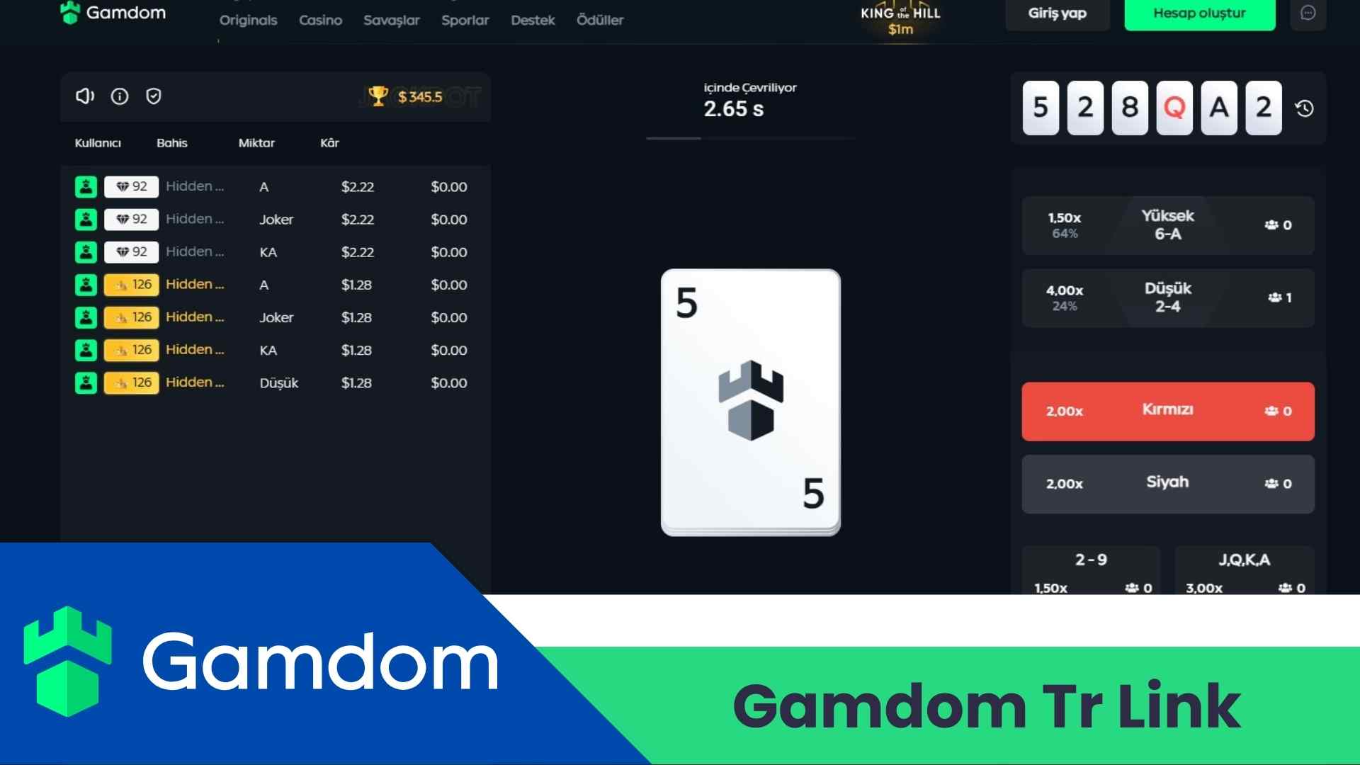 Gamdom Tr Link