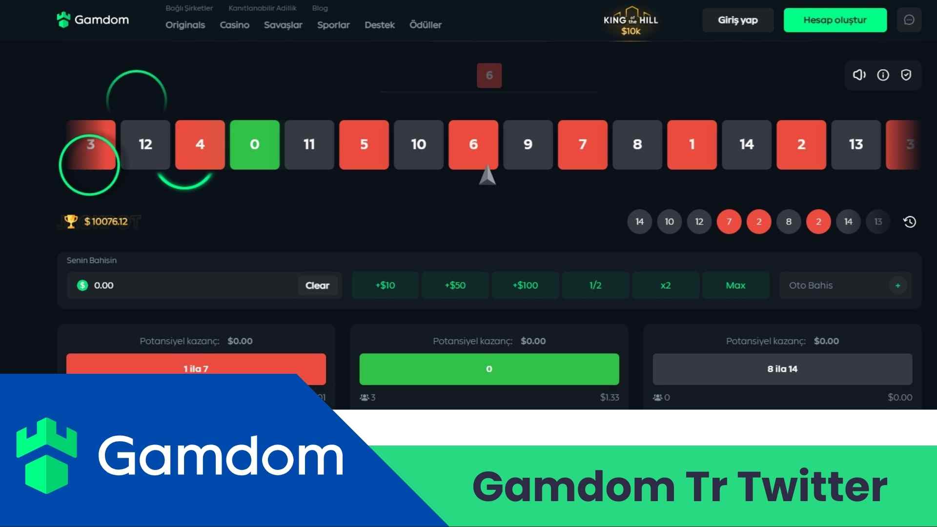Gamdom Tr Twitter